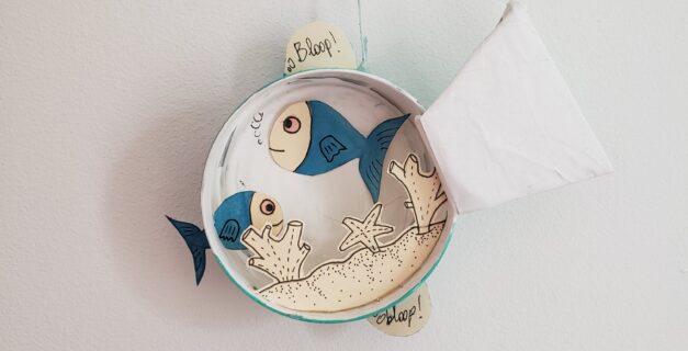 DIY aquarium poisson d'avril