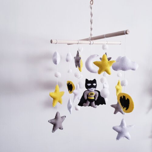 Boutique Papangue atelier créatif Bat Mobile pour bébé
