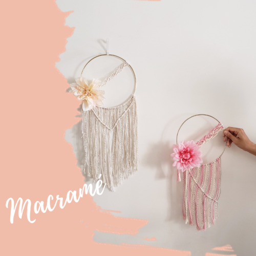 Créations en macramé