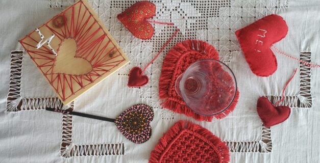 saint valentin papangue atelier créatif idée cadeau DIY