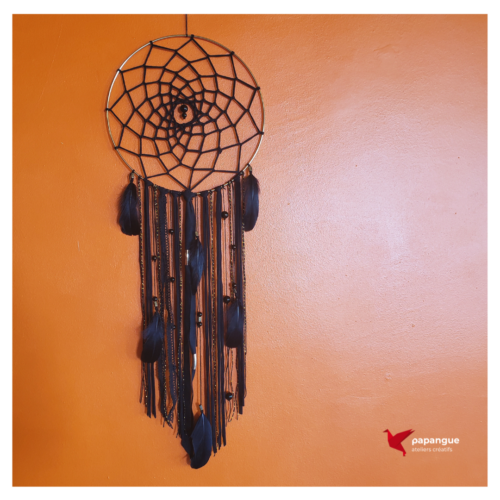 Papangue atelier créatif attrape-rêves géant dreamcatcher Réunion fait-main