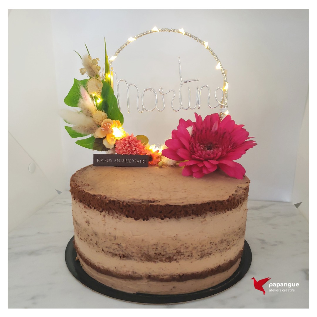 Cake topper d'anniversaire - Caro Dels - Blog DIY et loisirs créatifs