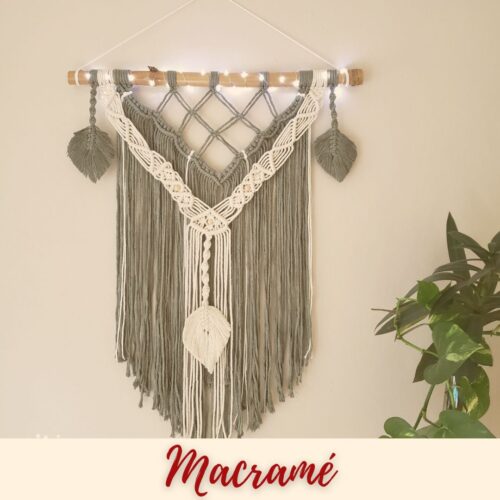 Créations en macramé