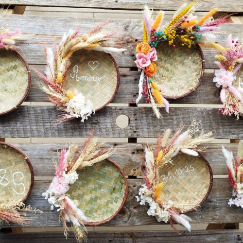 Papangue atelier créatif EVJF Vannes de Fleurs séchées La Réunion